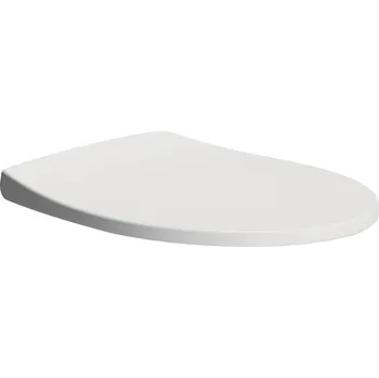 GSI MODO WC sedátko, Soft Close, Quick Release, bílá mat/chrom