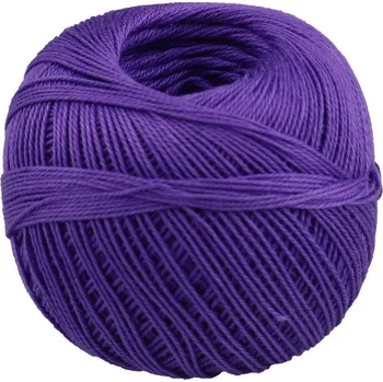 Příze Niťárna Háčkovací příze Sněhurka 4574 hroznově fialová
