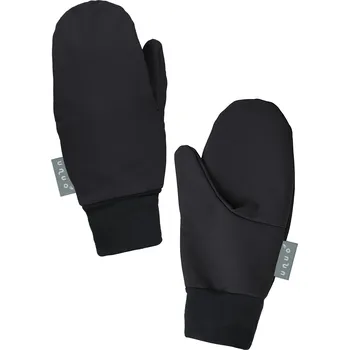 Rukavice Dětské softshellové rukavice s fleecem Tap, Černá Velikost: L