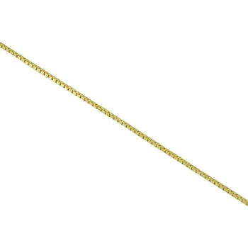 Náramek sZlato.cz 3436 Zlatý náramek Kostka (Cube) 0,80 mm Délka: 17 cm, Váha: 0,90g