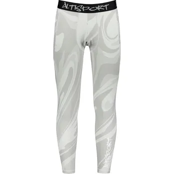 Dámské kalhoty Pánské sportovní legíny dlouhé premium ALTISPORT VOJ/ALM072LEG01 GRAY XL