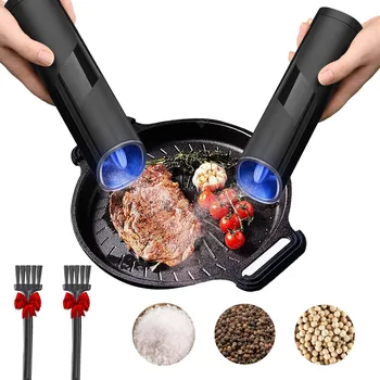 Nádoba na olej a ocet Deminas | Originální elektrický mlýnek na sůl a pepř