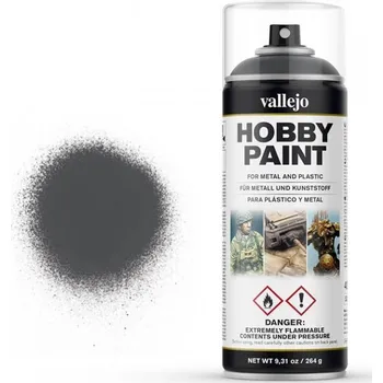 Barva ve spreji Vallejo Hobby Spray Paint 28002 Panzer Grey 400 ml