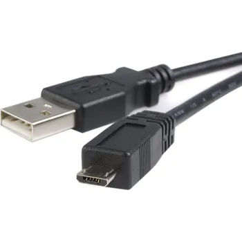 Datový kabel USB - micro USB kabel, černý, 150 cm