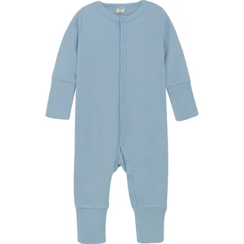 Kojenecký overall Dětský overal z bambusu a bavlny Dusty Blue CeLaVi Velikost: 50