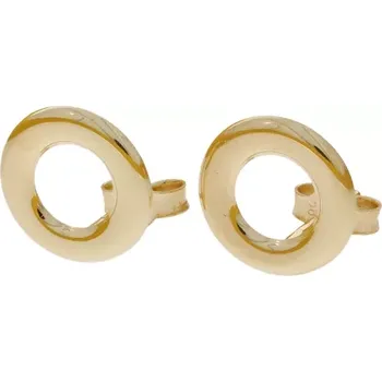 Náušnice Malé zlaté kroužky na puzetu