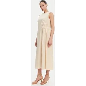 Dámské šaty Weekend Max Mara Letní šaty Tenebre 2515621032 Écru Regular Fit S