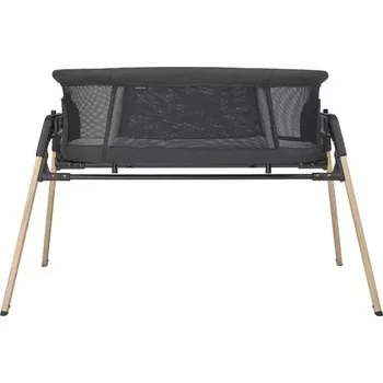 Dětská postýlka ESPIRO přístavná/cestovní kolébka Tully 11 Timber black