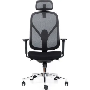 Křeslo Stylové otočné křeslo Epoq - černá