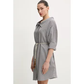 Dámské šaty Šaty Liu Jo černá barva, mini, oversize, WA5397.T6049 99X, vel. 38