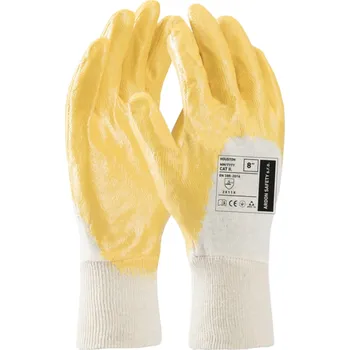 Pracovní rukavice ARDON ARD HOUSTON máčené rukavice Barva: žlutá, Velikost: 9