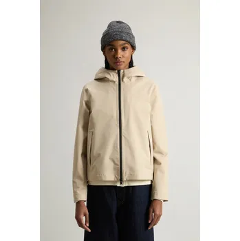 BUNDA WOOLRICH LIGHT STRETCH JACKET WHITE PEPPER