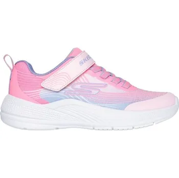 Dívčí obuv Dívčí volnočasová obuv Skechers MICROSPEC ADVANCE 32 Růžová, Fialová, Bílá