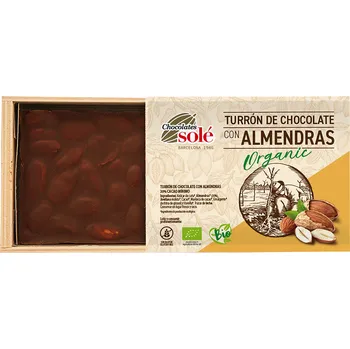 Čokoláda Nugát s mandlemi vegan 200 g BIO SOLÉ