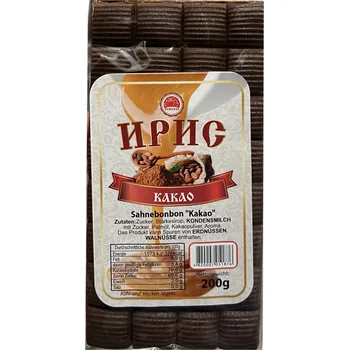 Iris s kakaem 200g Shpolyansky