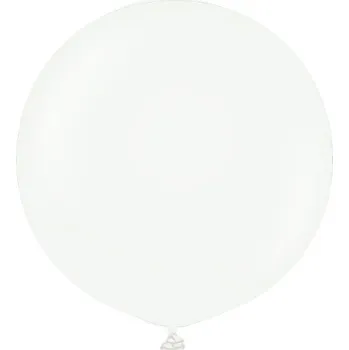 Balónek Balonek bílý, Standard White 45 cm/18"
