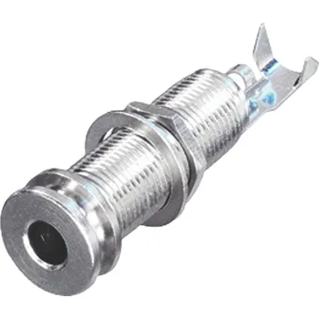 vypínač a zásuvka Neutrik Stereo Konektor 6.35 mm Zásuvka Kov Stříbrná