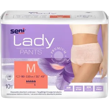 Inkontinenční vložka Seni Lady Pants M inkontinenční navlékací kalhotky 10 ks