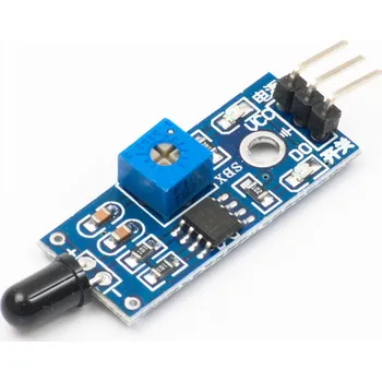 Senzor plamene, infračervený, 3 piny