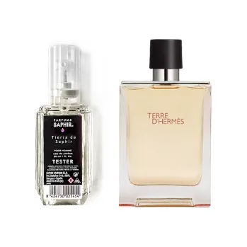 Pánský parfém SAPHIR - Tierra de SAPHIR tester, inspirováno Hermes Terre d’ Hermes (30ml), vůně pro může