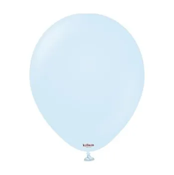Balónek Balonky světle modré, Macaron Baby Blue 30 cm/12", 100 ks