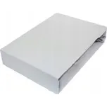 ECOMATRACE Jersey prostěradlo Exclusive šedé 90x200