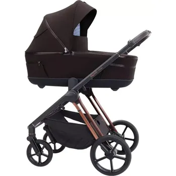 Kočárek ESPIRO kombinovaný kočárek Miloo NEW 208 Excellent Chocolate