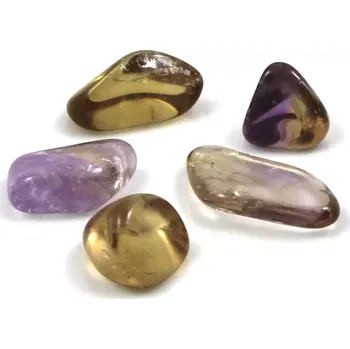 Drahý kámen Ametrín tromlovaný - č. 8