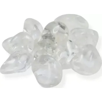 Drahý kámen Křišťál tromlovaný - 10 ks