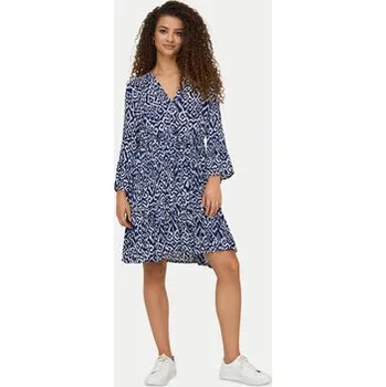 Dámské šaty ONLY Každodenní šaty Clemmentine 15320417 Modrá Regular Fit M