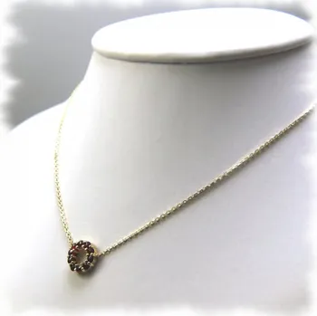 Náhrdelník žluté zlato 45 cm