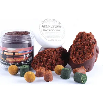 Návnadová surovina Krmiva Hulín Obalovací těsto Pomeranč chilli 1 kg