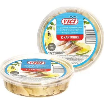 Sleď v olejí VICI 210g
