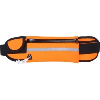 Ledvinka Dámská sportovní ledvinka RO151 (Oranžová sportovní ledvinka na telefon, klíče a láhev)