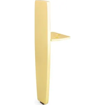 Nábytkové kování Interex design Nábytková noha MORGAN / Zlatá matná 150 mm