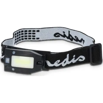 Čelovka Nedis LHLR05WBK LED čelovka se senzorem pohybu, 180 lm, dobíjecí, USB-C