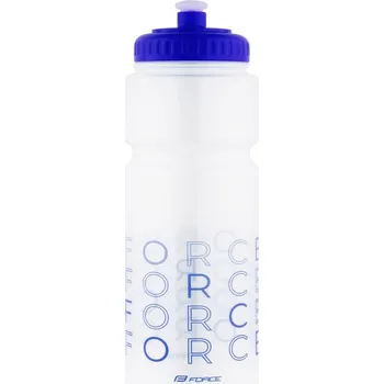Láhev láhev FORCE ENJOY 0,75 l, transparentní-modrá