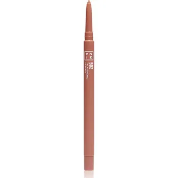 Přípravek na rty 3INA The Automatic Lip Pencil konturovací tužka na rty odstín 502 - Almond Beige 0.35 g
