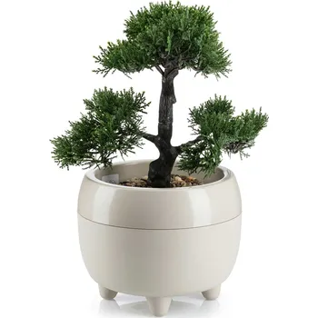 Květináč PLASTOVÝ KVĚTINÁČ BOTANICE 30X24 CM BÉŽOVÁ