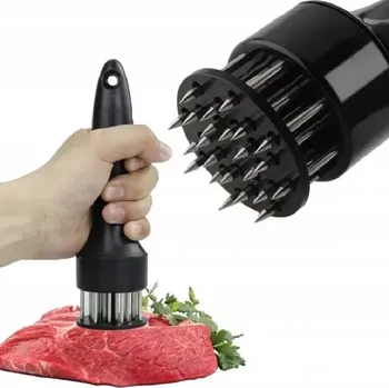 Propichovač na maso RO2031 (Naklepávač masa - děrovač rozměr 20 x 5 cm, barva černá)