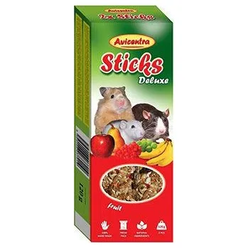 Krmivo pro hlodavce Avicentra tyčinky malý hlodavec - ovoce 2ks