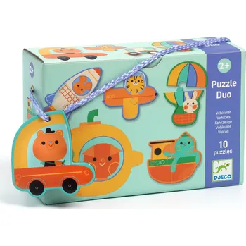 Hračka Puzzle Duo – Vozidla