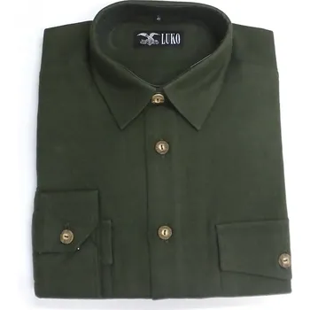 Pánská košile Košile LUKO 122212 dlouhý rukáv vel. 46