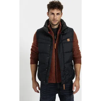 Pánská vesta VESTA CAMEL ACTIVE VEST NIGHT BLUE CHECK