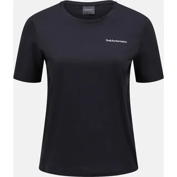 Dámské tričko TRIČKO PEAK PERFORMANCE W EXPLORE LOGO TEE BLACK