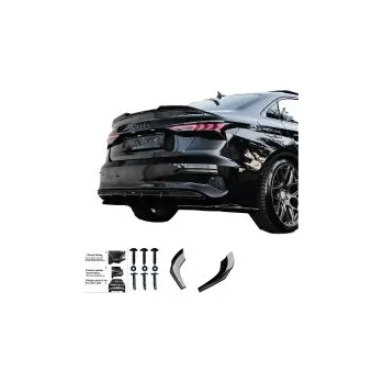 Tuning Oneway zadní boční difusory Audi A3 (8Y) Sedan (NE pro S-Line/S3/RS) -- rok výroby 2020-2024 - lesklá černá SLEVA 5%