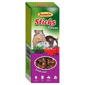 Krmivo pro hlodavce Avicentra tyčinky malý hlodavec - lesní ovoce 2ks