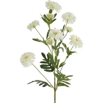 umělá květina Umělý květ NATU 427 krémový (6 ks)