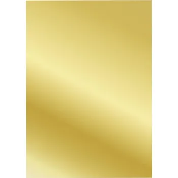 Umělecký papír Hedvábný papír zlatý 50x70 cm 20g/m2 - 5 ks