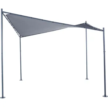 Zahradní altán LIVARNO home Zahradní pavilon Butterfly 3,5 x 3,5 m antracitová